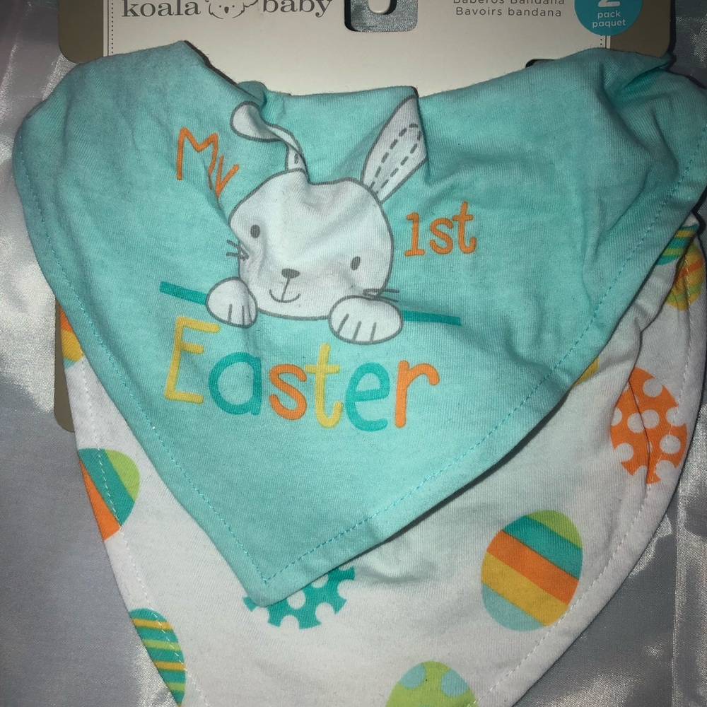 My 1st Easter 2 Piece Bib Set